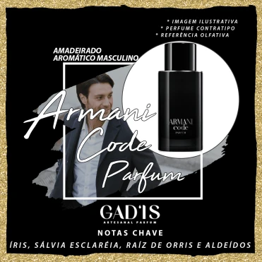 Perfume Similar Gadis 11131 Inspirado em Armani Code Parfum Contratipo